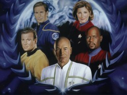 Alle Bevelhebbers van alle Star Trek Series