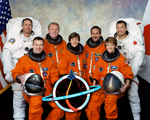 De crew van de Discovery
